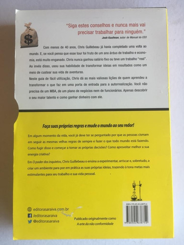 Livros O Poder Dos Inquietos E Startup De $ 100 (Usado)