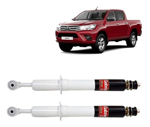 Par Amortiguadores Delanteros Para Toyota Hilux 2wd 05/17