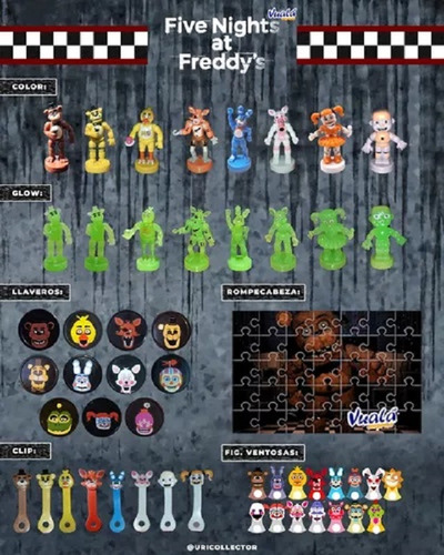 Figura Five Nights At Freddys Vualá Sorpresa A Escoger