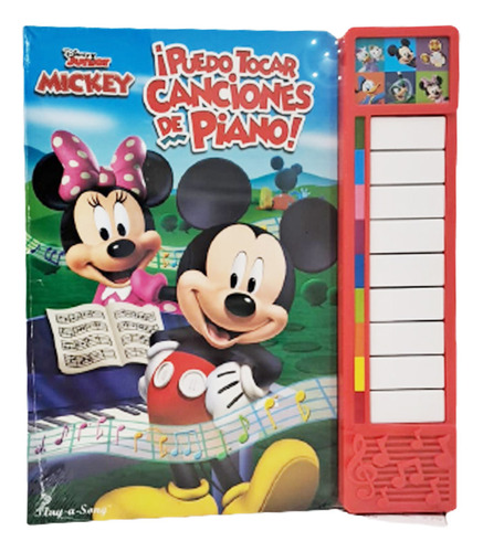 Libro Disney Mickey Puedo Tocar Canciones De Piano
