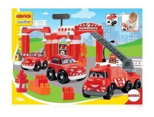 Abrick Set Bomberos Juego Original De Antex 9044