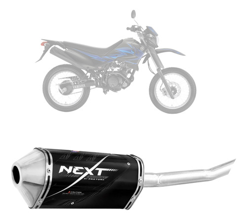 Ponteira Escapamento Pro Tork Next Xtz 125 2002 A 2016
