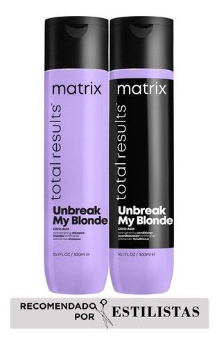  Set Unbreak My Blonde Shampoo + Acondicionador Matrix