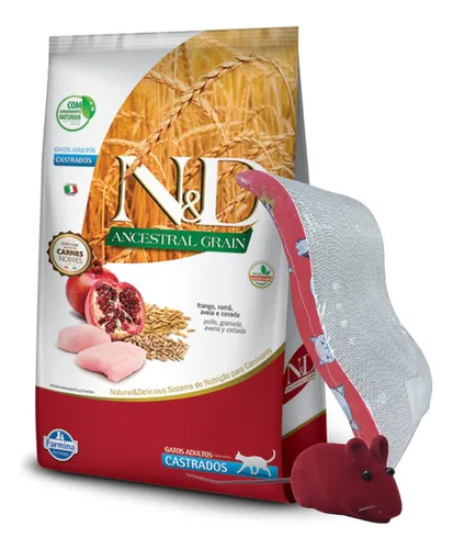 Farmina Nyd Ancestral Feline Gato Adulto Castrado 7,5 Kg