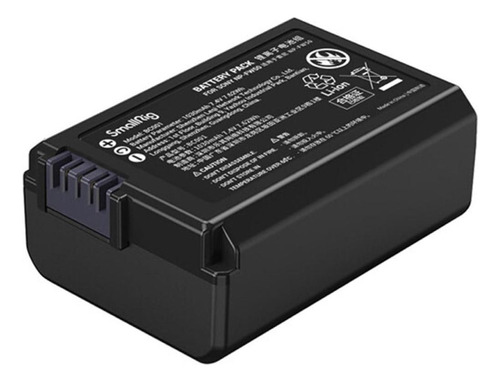 Bateria Smallrig Np-fw50 Compatível Com A6100 A6400 A7s Ii