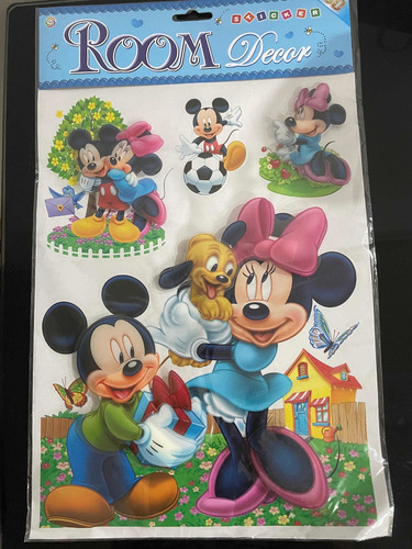 Stickers Decorativos Habitación Mickey Y Minnie Disney