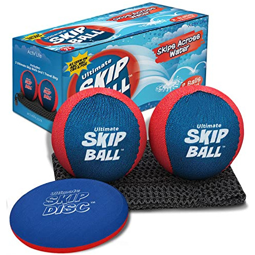 The Ultimate Skip Ball Bouncing Ball (paquete De 2) Cre...