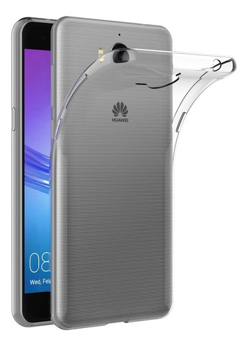 Funda Para Huawei Y5 2017 Tpu 100% Transparente Antishock