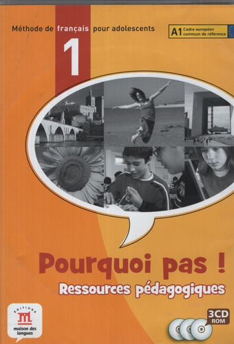 Pourquoi Pas! 1 (formato Cd-rom) Ressources Pedagogique, De No Aplica. Editorial Difusion, Tapa Tapa Blanda En Francés, 2011