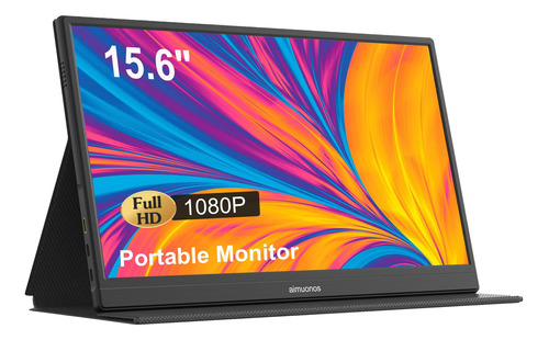 Aimuono Monitor Portatil Fhd Ips Hdr Viaje Para Usb Hdmi Mac