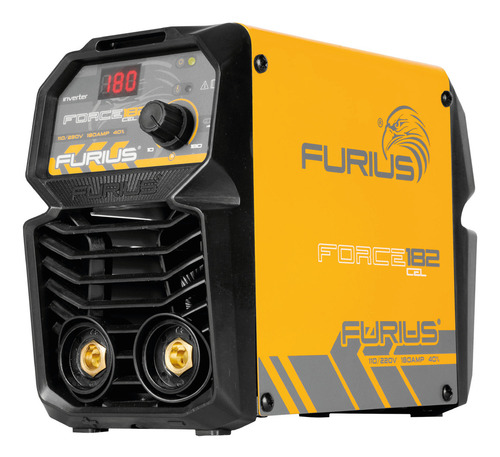 Soldador Inversor 180a 110/220v Furius Force Mini 182 Cellulosic