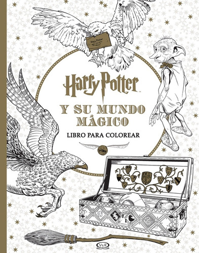 Imagen 1 de 1 de Harry Potter Y Su Mundo Magico (libro Para Colorear) - Bob B