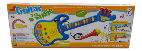 Guitarra Musical De Teclas Mic Luz Melodias Ploppy.6 815178