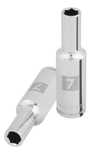 Dado Largo De 7 Mm 6 Puntas Cuadro 3/8' Truper