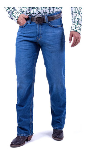 Pantalon Vaquero Para Caballero Jh003 Azul Índigo Denver