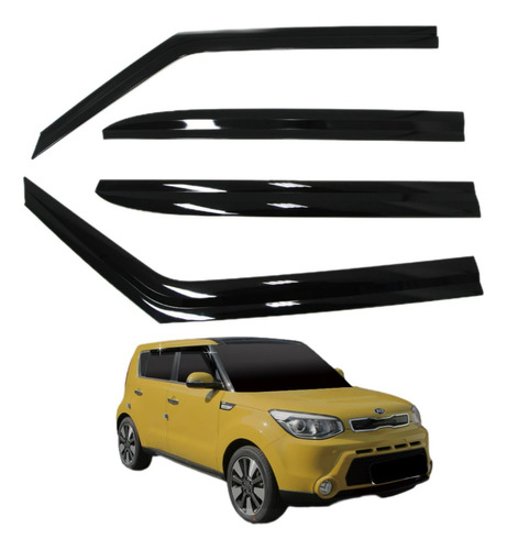 Correlluvias Kia Soul 2013-  2018 Original Premium