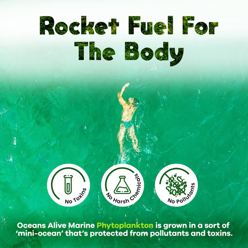 Suplemento Oceans Alive Chlorophyll Marine Fitoplancton 30 M