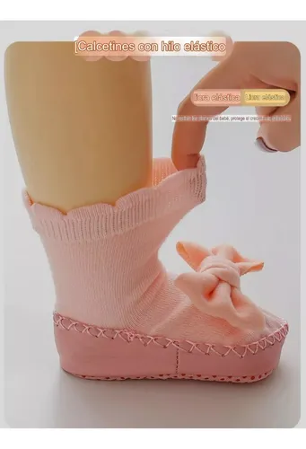 Zapatos Calcetín Bebé Suela Antideslizante Nina