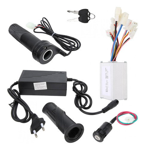 Kit De Controlador De Motor De Scooter De Bicicleta Eléctric