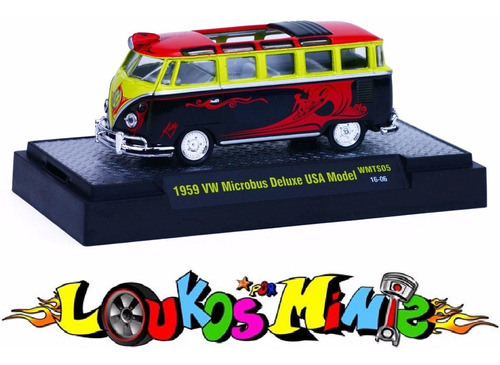 M2 1959 Vw Microbus Kombi Auto-dreams Tom Kelly Walmart 1:64
