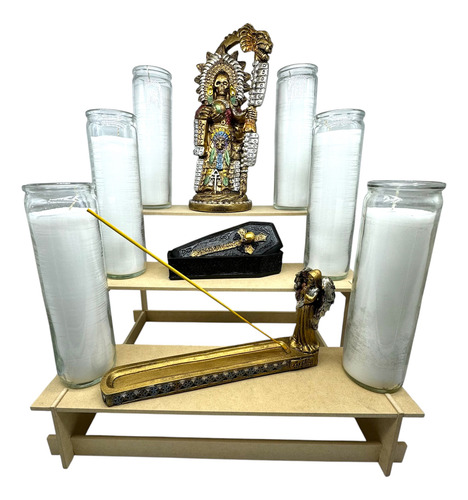 Altares De Figuras Esotéricas Altar Santa Muerte Prehispánica