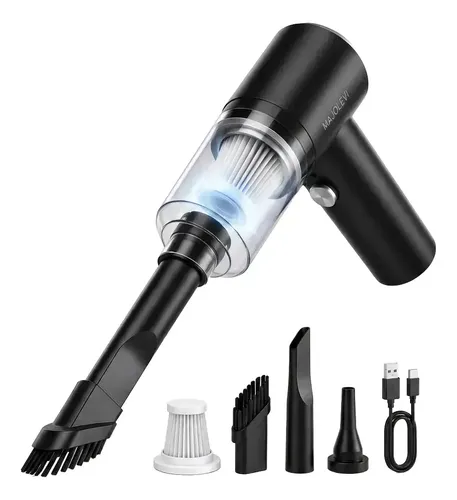 Mini Aspirador Automotivo Portátil Sem Fio 3 Em 1 Usb Recarregável Aspirador E Soprador Para Carro Casa Escritório Teclado Sofá MAJOLEVI