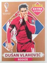 Comprar Figurita Dusan Vlahovic Qatar 2022 Extra Sticker Bronce