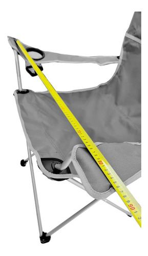 Imagen 4 de 6 de Sillon Director Plegable Camping + Funda + Porta Vaso