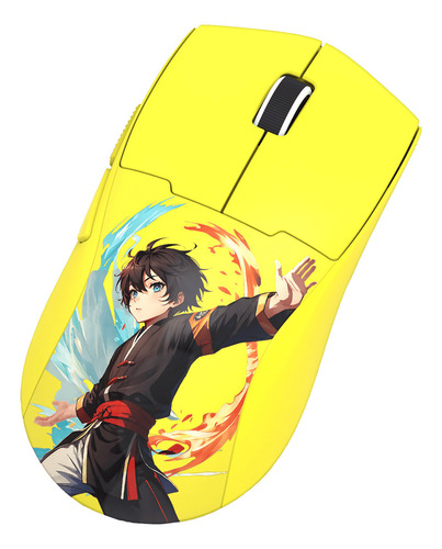 Mouse Redragon King Max Edition Akb M918akb Pro 26000 Dpi Cor Amarelo