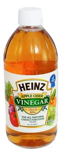 3 Pzas Vinagre De Manzana Heinz 473 Ml