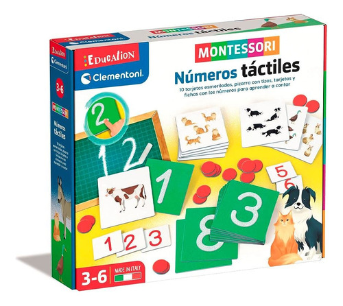 Juego Educativo De Matemáticas Números Táctiles