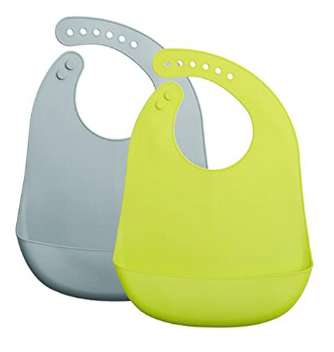 Baberos Para Bebé Silicone Baby Bib, Godr7oy Bpa Free Waterp