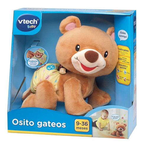 Osito Gateos Vtech Incentiva Gateo Música Luz Números