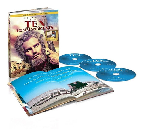 Blu-ray The Ten Commandments / Los 10 Mandamientos Digibook