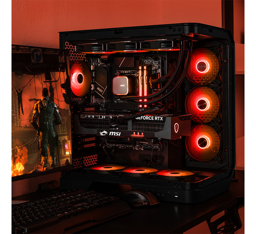 Xtreme Pc Gaming Msi Geforce Rtx 5090 Intel Core I9 14900kf 64gb Ddr5 Ssd 2tb Sistema Liquido Wifi