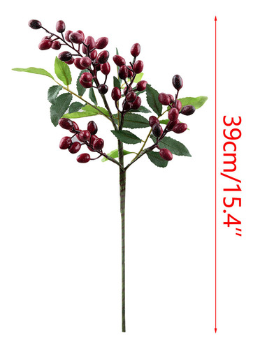 Flowers, Bayas, Olivos, Ramas De Fruta, Simuladas, Decorac