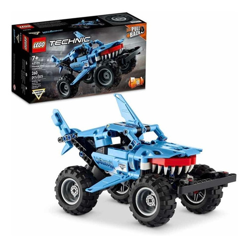 Lego Technic Monster Jam 42134 Megalodon 260 Pzas 2 En 1