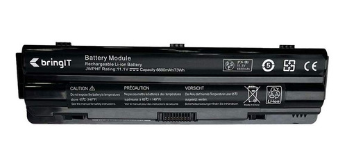 Bateria P/ Notebook Dell R795x 6600 Mah Preto Marca Bringit