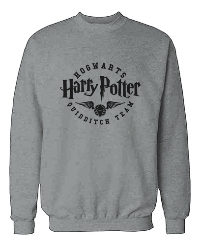 Buzo Harry Potter Hogwarts Quidditch Memoestampados