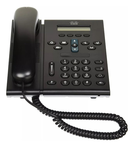 Telefone Ip Unificado 2 Linhas Tela Lcd Cp-6921 Cisco