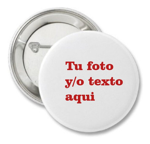 Pins Personalizados, X 30 Ud. Eventos Cumple Baby Shower 