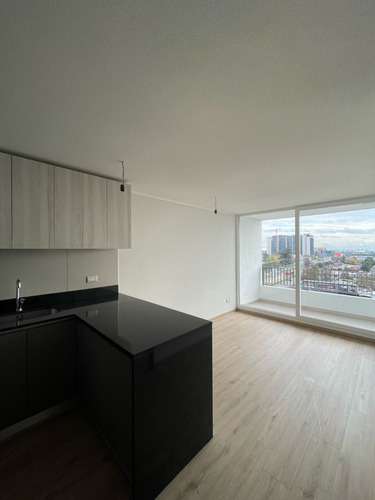 Arriendo Depto 1d1b Frente A Bupa, Macul Con Est. Opcional