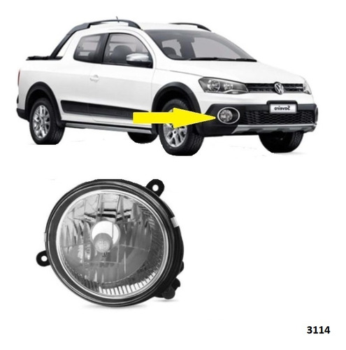 Faro Caminero Der. Volkswagen Saveiro Cross 2014-2016