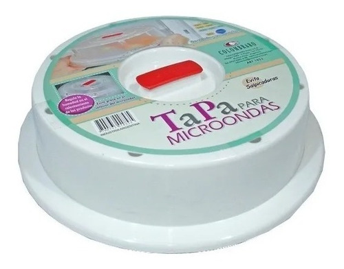 Tapa Universal Para Microondas Cubre Plato Colombraro 1853