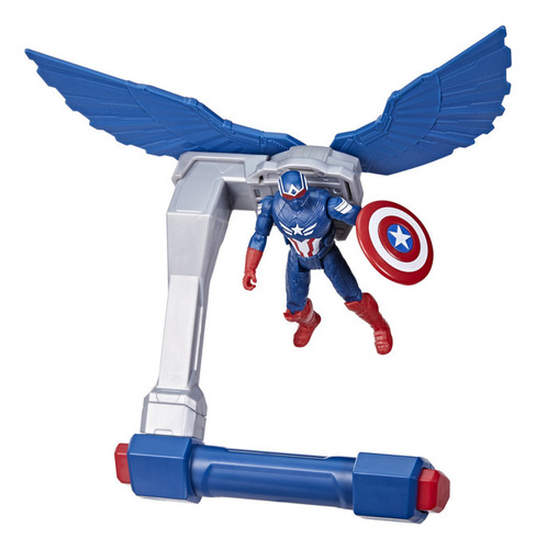 Figura De Acción G0075 Capitán América Vuelo Controlado Marvel hasbro