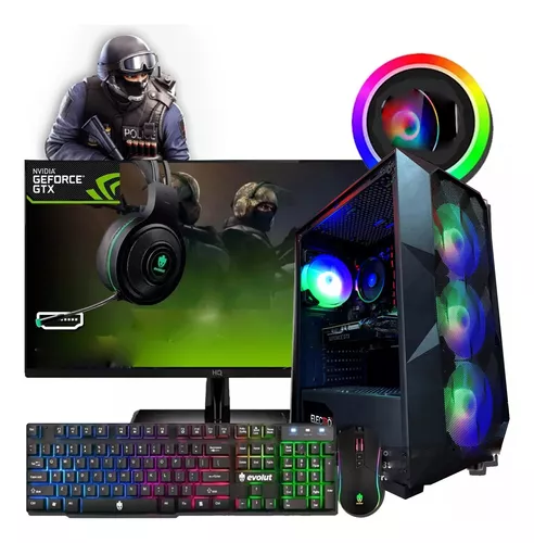 Pc Gamer Completo Completos Com Monitor