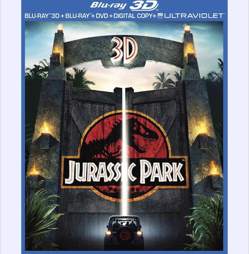 Jurassic Park 3d Blu-ray Parque Jurásico