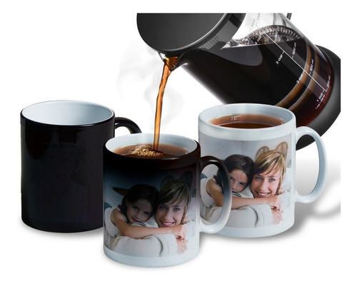 Taza Magica Personalizada Para Regalar, Con Fotos O Textos 