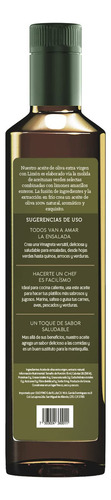 Olio Fino | Aceite De Oliva Extra Virgen Con Limón (kosher) | 250ml