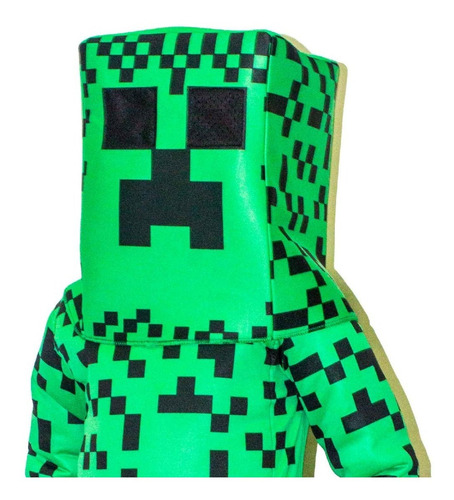 Imagen 3 de 8 de Disfraz De Creeper Minecraft Para Niños - Minecraft